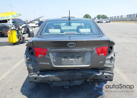 2010 Kia Forte Ex from USA, damaged, VIN KNAFU4A25A5194192
